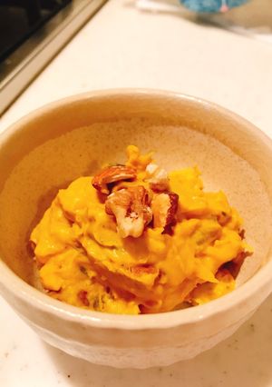 【かぼちゃの煮物アレンジ】かぼちゃサラダ-レシピのメイン写真