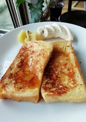 朝にすぐ出来！しみてるフレンチトースト-レシピのメイン写真