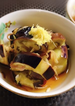 超簡単♪レンジで作る焼きなす♡薬味和え-レシピのメイン写真
