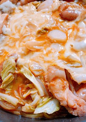 鶏もも肉で☆チーズタッカルビ-レシピのメイン写真