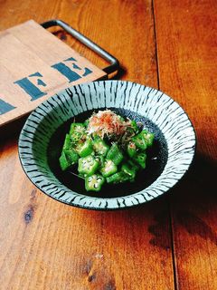 お酒がススム♥️おくらの辛子和え-レシピのメイン写真