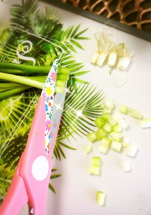 小ネギはキッチンバサミで〜簡単❣️-レシピのメイン写真