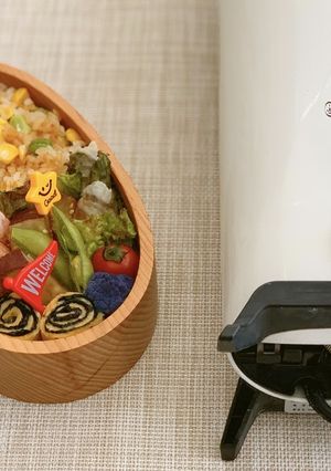 ホットスナックメーカーでもろこしごはん！-レシピのメイン写真