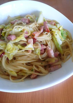 春きゃべつのぺペロンチーノ☆-レシピのメイン写真