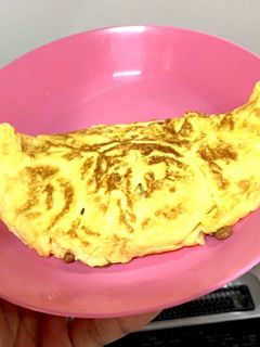 時短メニュー!納豆オムレツ-レシピのメイン写真
