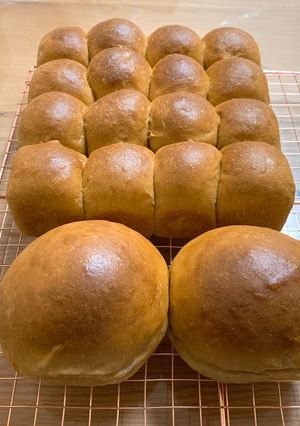 ふすまミックスでふすま粉ちぎりパン-レシピのメイン写真