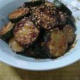 ズッキーニの胡麻マヨ焼