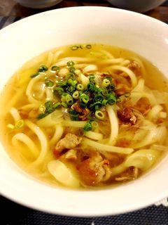 簡単!肉うどん♥-レシピのメイン写真