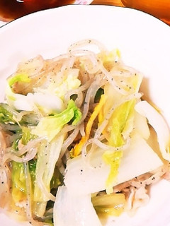 豚肉とこんにゃくの白菜煮-レシピのメイン写真