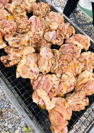 BBQ 味付けチキン キャンプ飯-レシピのメイン写真