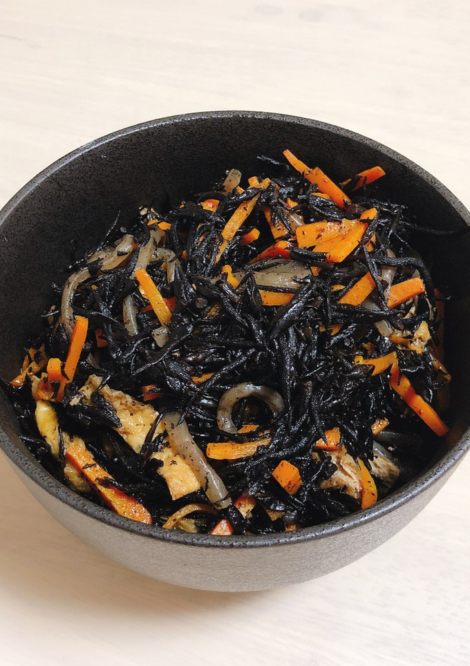 分量簡単♪ひじきの煮物-レシピのメイン写真