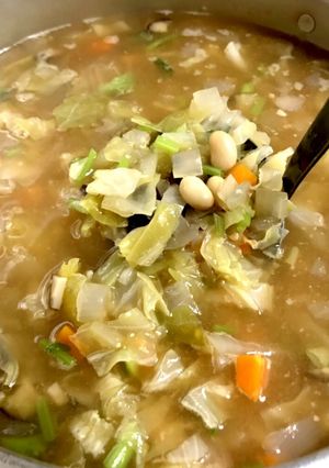 味噌仕立ての野菜スープ（酵素スープ）-レシピのメイン写真