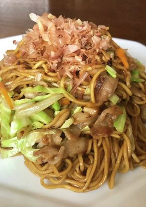 千切り野菜の焼きそば-レシピのメイン写真