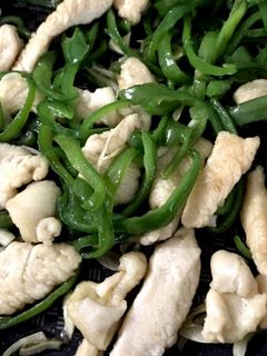 鶏むね肉とピーマン炒め-レシピのメイン写真
