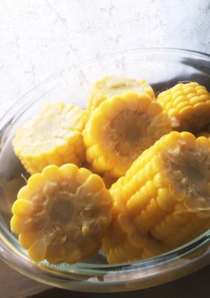 レンジで簡単あまーいトウモロコシ-レシピのメイン写真