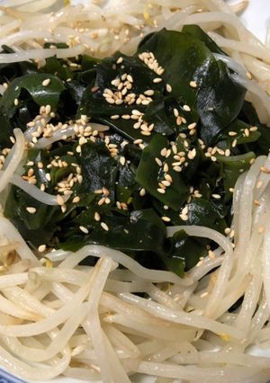 もやしとワカメのポン酢サラダ☻-レシピのメイン写真