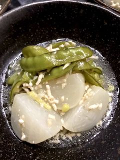カブと絹さやのとろとろあんかけそばろ煮-レシピのメイン写真