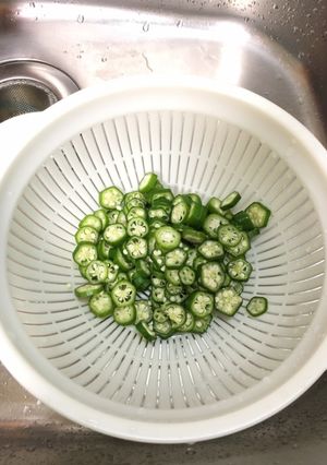 オクラの茹でない下処理-レシピのメイン写真