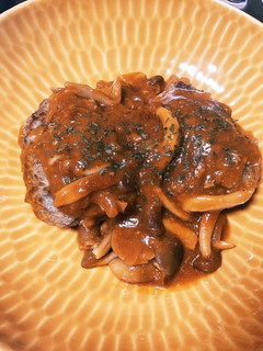 煮込みハンバーグ-レシピのメイン写真