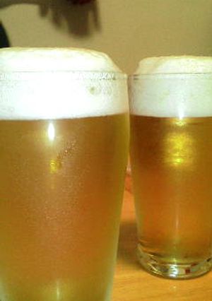缶ビールのおいしい注ぎ方★-レシピのメイン写真
