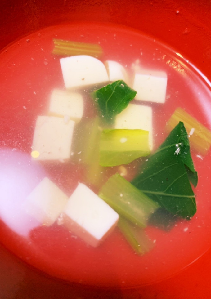 豆腐と小松菜の中華とろみスープ-レシピのメイン写真