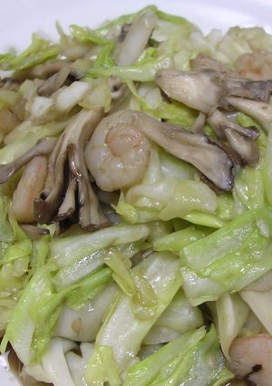 舞茸とキャベツのオイスター炒め☆-レシピのメイン写真