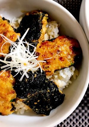 激ウマ簡単♡鶏ひき肉でつくね 蒲焼風丼♪-レシピのメイン写真