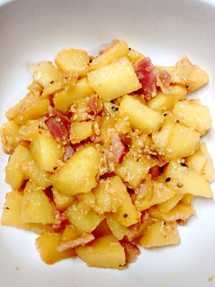 じゃがいもとベーコンの炒め物-レシピのメイン写真