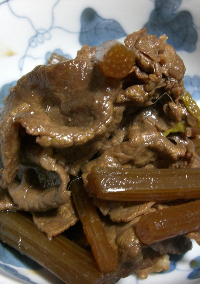 牛肉と蕗の煮物 ＊ お弁当用-レシピのメイン写真