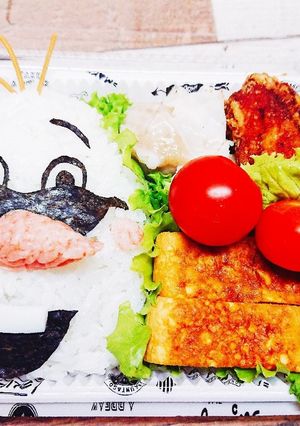 オラフ♪♪簡単キャラ弁♪♪-レシピのメイン写真