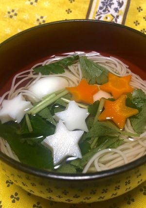 七夕そうめんじる★神戸市学校給食レシピ-レシピのメイン写真