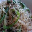 野菜たっぷりこくうま春雨炒め