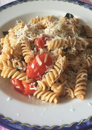 ミニトマトのパスタ-レシピのメイン写真