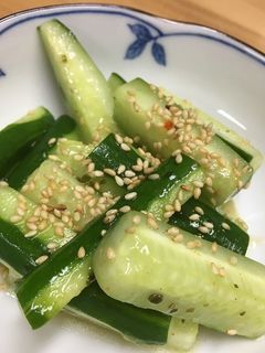 一瞬でパパっとたたきキュウリ-レシピのメイン写真