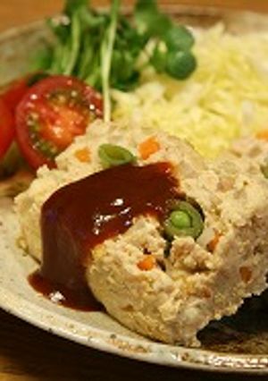 ちょっとヘルシーなミートローフ♪-レシピのメイン写真