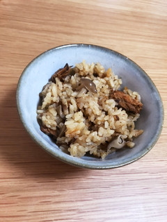 鯖缶としめじの炊き込みご飯-レシピのメイン写真