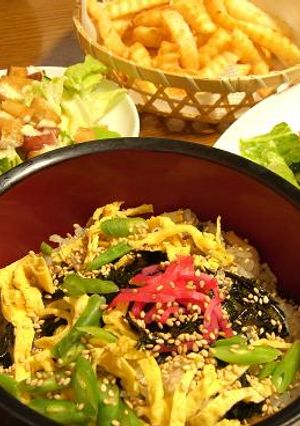 簡単におもてなし！鮭で美味しい混ぜ寿司-レシピのメイン写真