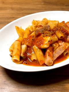 プッタネスカ風!!パスタ-レシピのメイン写真