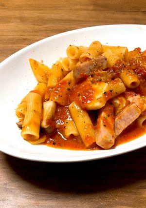 プッタネスカ風！！パスタ-レシピのメイン写真