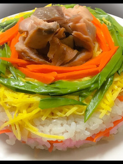 コスパ最高めちゃウマシャケのちらし寿司-レシピのメイン写真