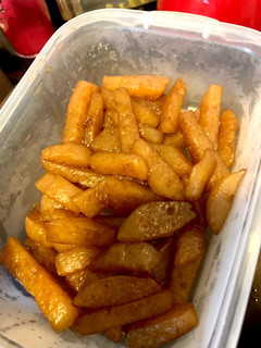 こんにゃくのバターポン酢炒め-レシピのメイン写真