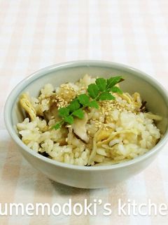 塩昆布の炊き込みご飯-レシピのメイン写真