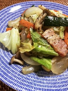 ちょっと洋風な野菜炒め-レシピのメイン写真
