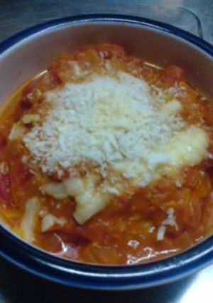 ロール白菜のトマトクリームグラタン-レシピのメイン写真