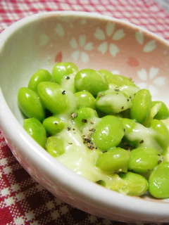 ハマる!?チーズ♡♥枝豆deおつまみ-レシピのメイン写真