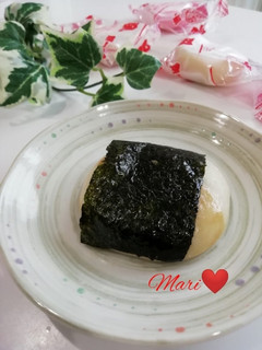 材料3つ!レンジ30秒☆海苔しょうゆ餅-レシピのメイン写真