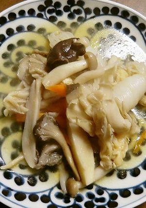 冷めても美味しい４種のきのこのごまみそ煮-レシピのメイン写真