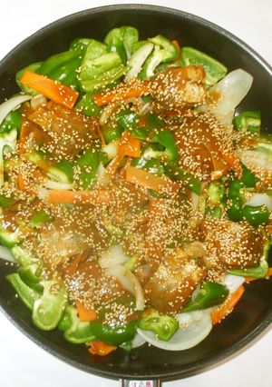 さば味噌缶の味噌野菜炒め♪簡単-レシピのメイン写真