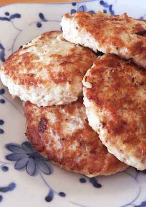節約！ふわふわ豆腐ハンバーグ-レシピのメイン写真