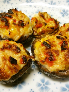 *しいたけカップ焼き*-レシピのメイン写真